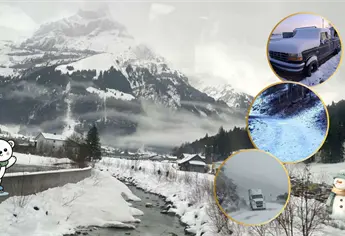 Cae la primera nevada del 2026 en la Sierra de Chihuahua |VIDEO