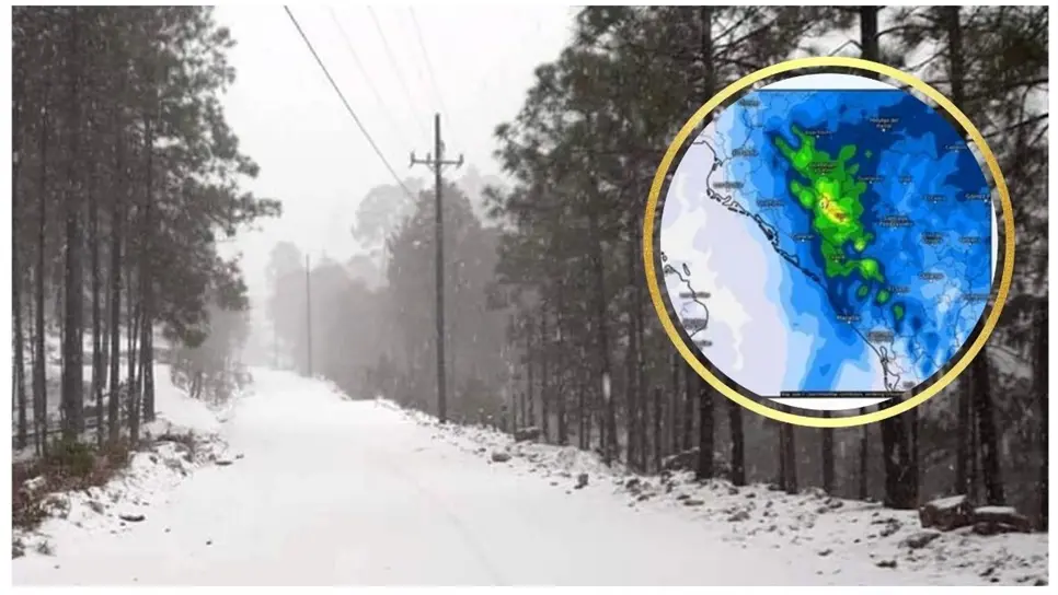La temporada invernal en la sierra de Sinaloa ya se reciente.
