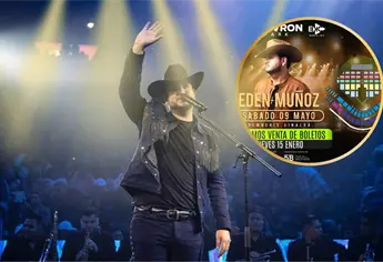 Edén Muñoz en Los Mochis: conoce el costo de los boletos para su concierto en mayo 2026
