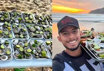 Este es el ostionero más famoso de Mazatlán que deleita a turistas en las playas