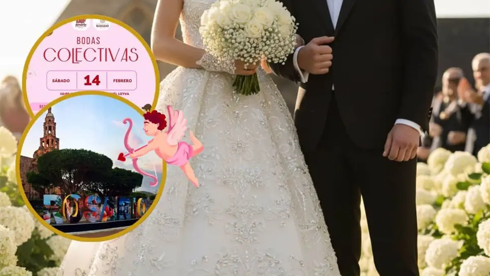 FOTO: Cásate este 14 de febrero: El Rosario anuncia bodas colectivas gratuitas | REQUISITOS