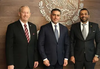 Harfuch se reúne con el Director del FBI para fortalecer la coordinación bilateral