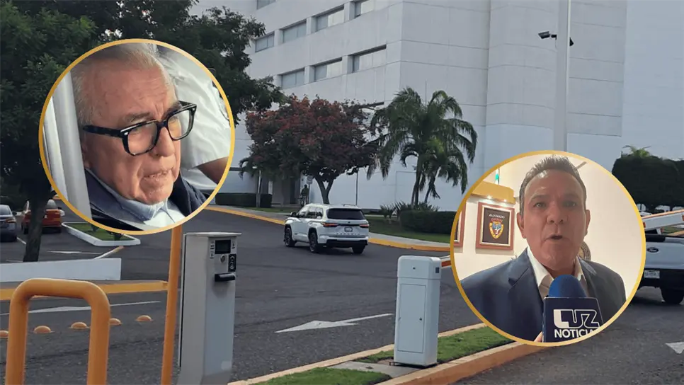 FOTO: El gobernador Rubén Rocha visita a Sergio Torres.