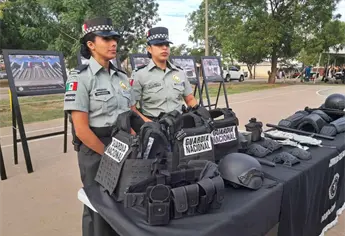 Conoce el equipo táctico utilizado por la Guardia Nacional en el Sendero de Paz, en Culiacán
