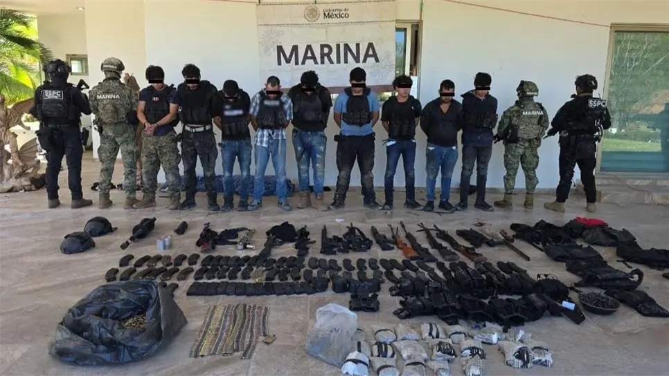 Estos son los 9 detenidos en el fuerte operativo federal en El Limoncito, Jesús María
