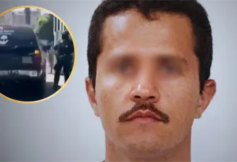 Carroza fúnebre llega por el cuerpo de El Mencho al Centro Federal Pericial Forense en la CDMX