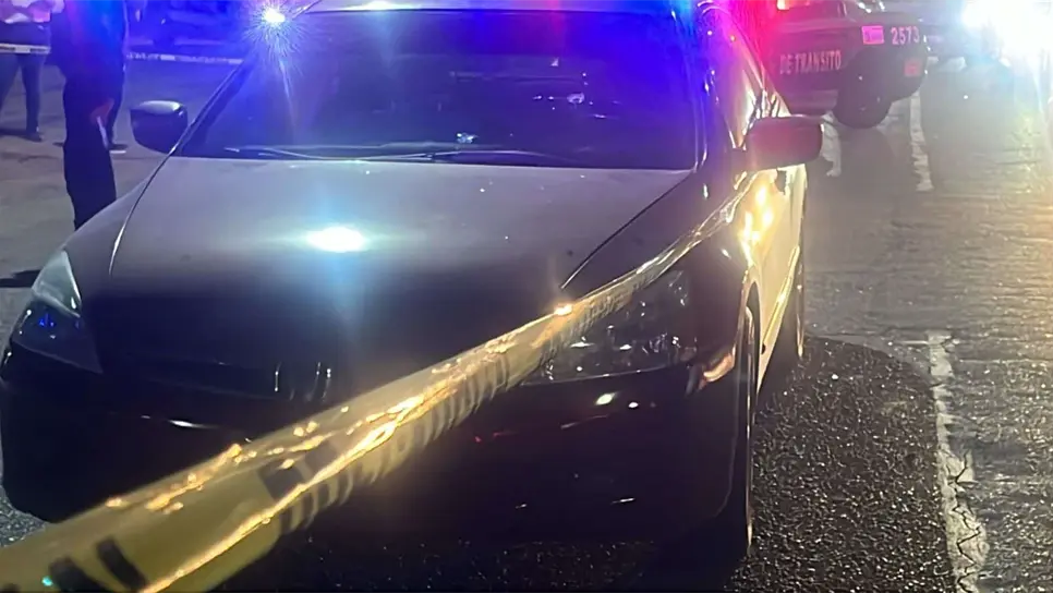 El vehículo presentó un impacto de bala en el parabrisas. (FOTO: Cortesía).