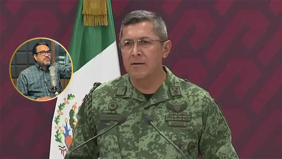 El alcalde Juan de Dios Gámez Mendívil reconoció la valentía y el compromiso del General Óscar Rentería Schazarino tras concluir su gestión al frente de la SSPE.