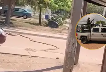 Reportan enfrentamientos a balazos en Dautillos, Navolato