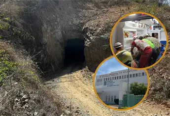 Minero atrapado en El Rosario es dado de alta tras presentar solo deshidratación leve