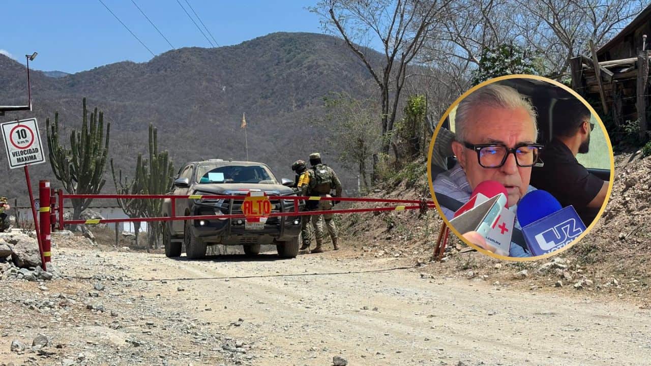 Rocha Moya reconoce que se ha complicado el rescate de mineros en El Rosario; siguen cerca de encontrarlos