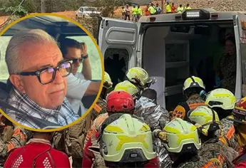 “No podemos abandonar la esperanza” visita gobernador Rocha Moya mina Santa Fe donde se busca al cuatro minero 