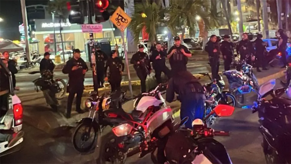 Detienen a mortalikos por disturbios en el malecón de Mazatlán
