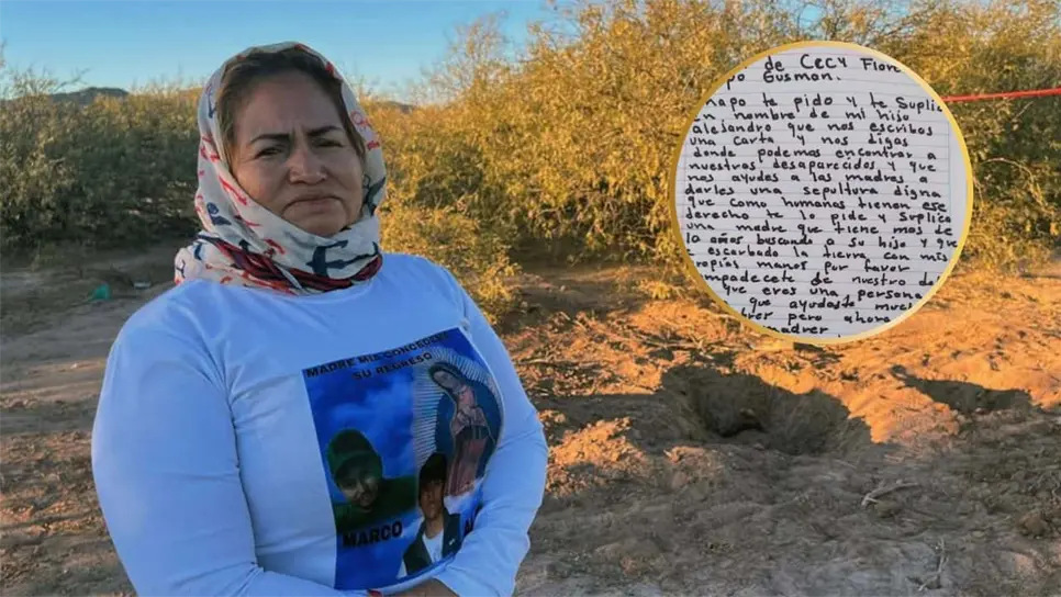 Ceci Flores, madre buscadora de Sonora, manda carta a El Chapo | ¿Qué le pidió?