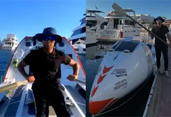 Gerardo Orduño recorre 250 kilómetros en kayak desde La Paz hasta Topolobampo