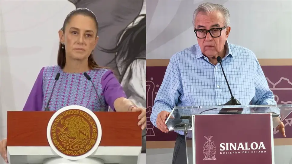 FOTO: Claudia Sheinbaum y Rocha Moya.