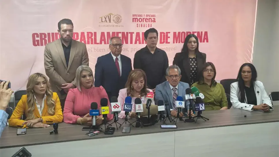 Diputados de Morena respaldan a Rocha Moya y acusa injerencismo de EE. UU.