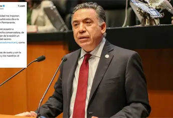 El senador Enrique Inzunza informa que no se presentará hoy al Senado