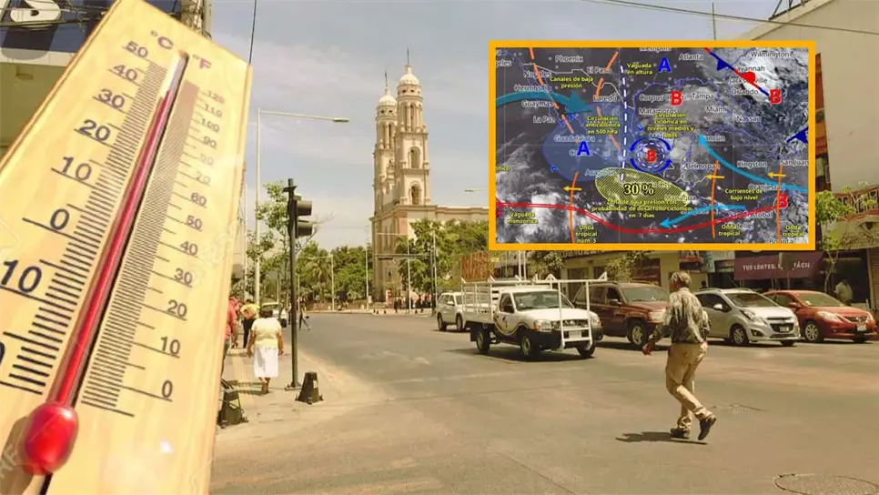 FOTO: Arde Sinaloa: Meteorológico pronostica calor de 45°C en estas zonas para HOY 1 de junio