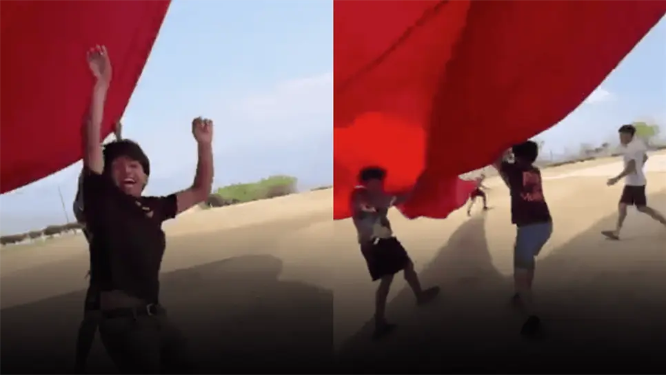 FOTO: Capturas de pantalla del video.