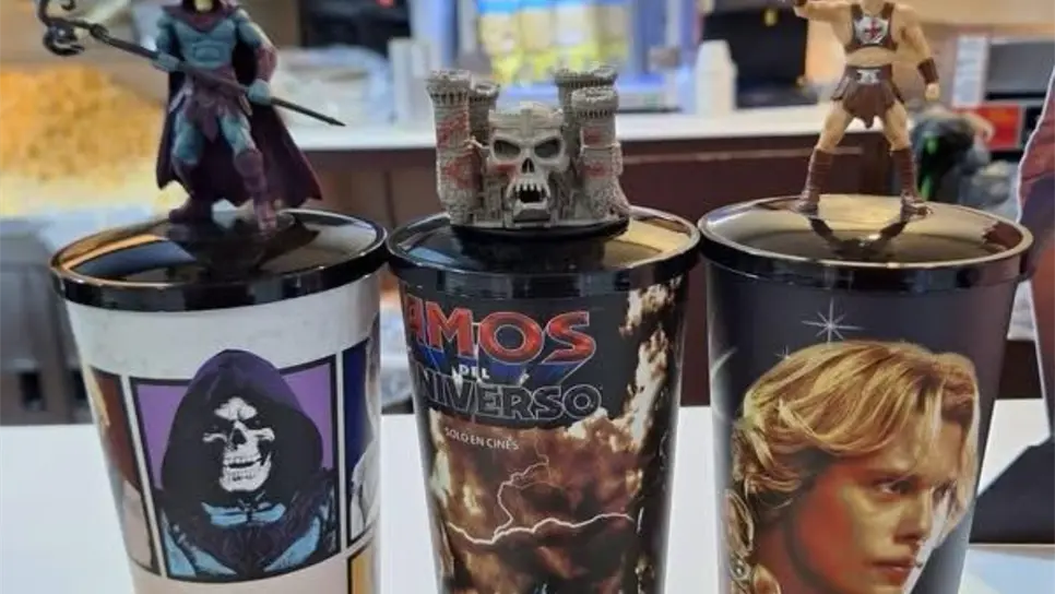Vasos de "He-Man" de Cinemex: ¿Cómo son y cuánto costarán?