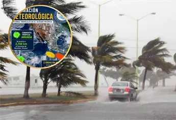 Amanda ya es tormenta tropical; ¿representa algún riesgo para Mazatlán?