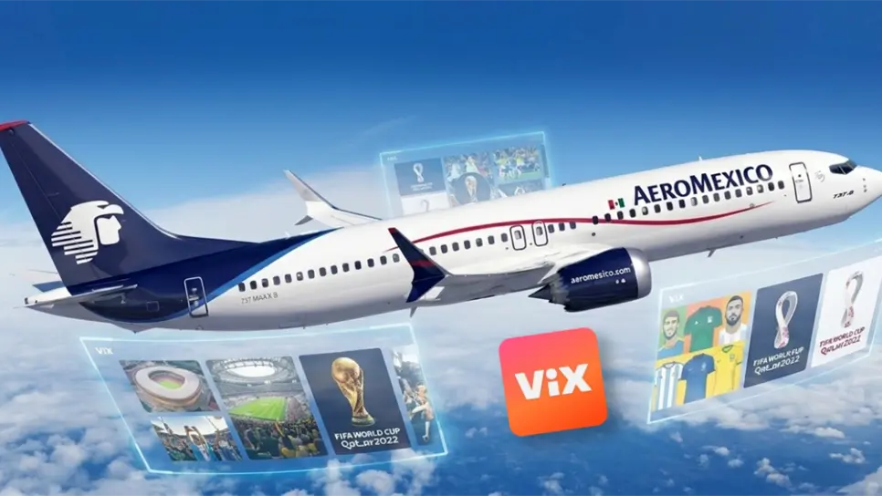 WiFi GRATIS en vuelos de Aeroméxio y otras aerolíneas durante el Mundial 2026