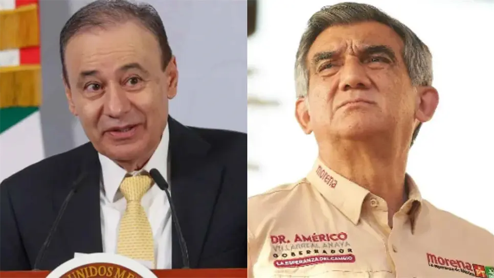 FOTO: Alfonso Durazo y Américo Villarreal.