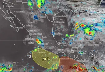 Temporada de tormentas 2026: Se forma la tercera zona de baja presión con potencial ciclónico en el Pacífico