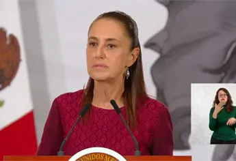 Sheinbaum acusa a EU de usar al narcotr&aacute;fico como pretexto para intervenir en temas electorales