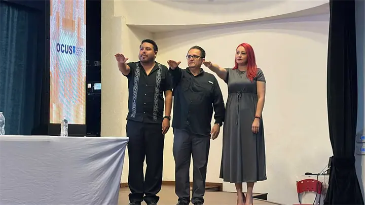 Renueva OCUS dirigencia con Julio C&eacute;sar Mart&iacute;nez, Arlette Ordu&ntilde;o y Eduardo Castillo
