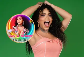 Paola Suárez estará en el show estelar de la Marcha Pride en Culiacán ¿dónde y a qué hora?