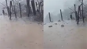 Aguacero sorprende en Choix: as&iacute; quedaron las calles de La Culebra