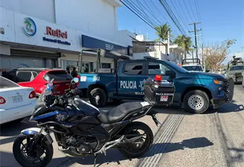 Asaltan sucursal bancaria en la colonia Francisco Villa de Mazatlán