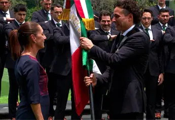 Claudia Sheinbaum abandera a la Selección Mexicana rumbo al Mundial 2026