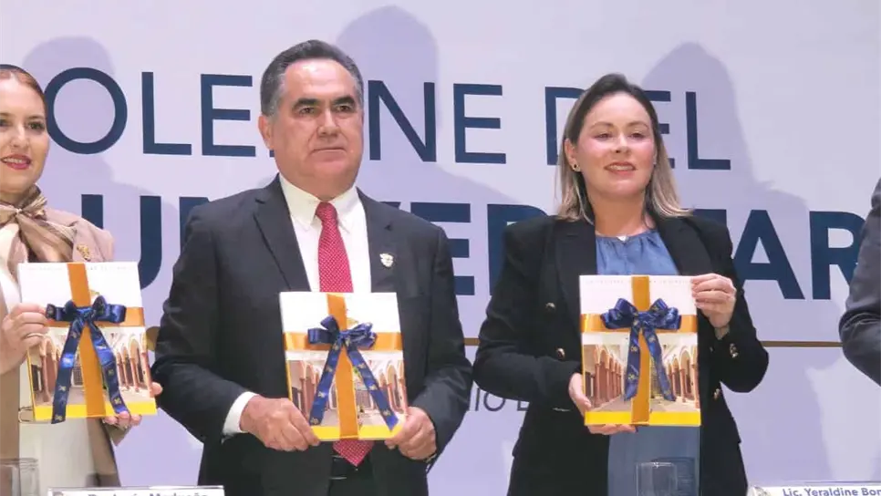 FOTO: Jesús Madueña entrega Informe de Labores 2025-2026 al frente de la UAS