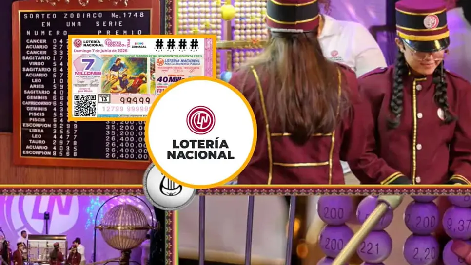 FOTO: Lotería Nacional: Estos son los signos ganadores del Sorteo Zodiaco 1748 del 7 de junio