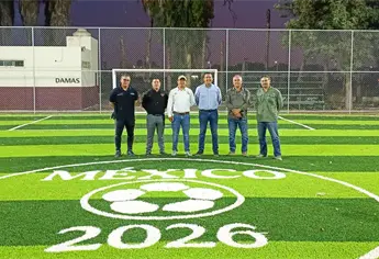 ¡Cada vez más cerca! Cancha de Futbol 5 de la Ciudad Deportiva Centenario será inaugurada la próxima semana