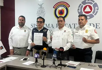 Protección Civil de Sinaloa firma convenio para fortalecer la cultura de la prevención