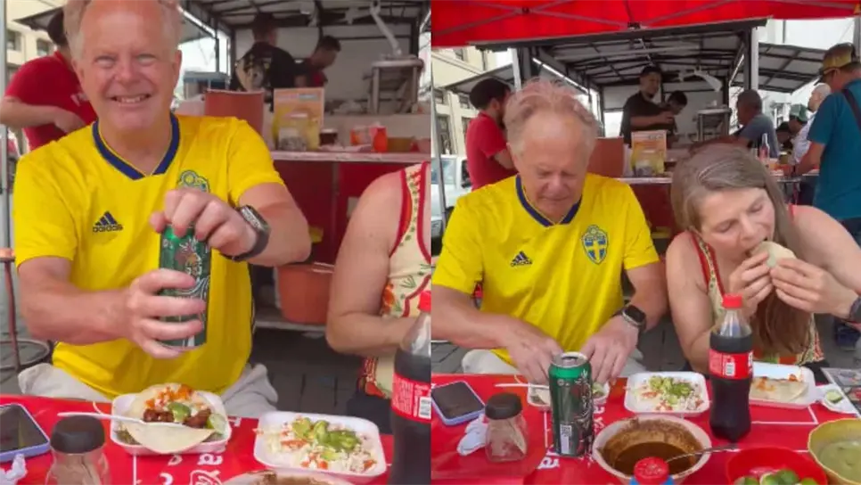 Ambos disfrutraron del ambiente mundialista que se vive en la ciudad, conociendo la cultura y gastronompia regiomontana