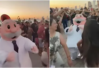 Doctor Simi saca sus mejores pasos y baila en el Malecón de Mazatlán; sale regañado | VIDEO