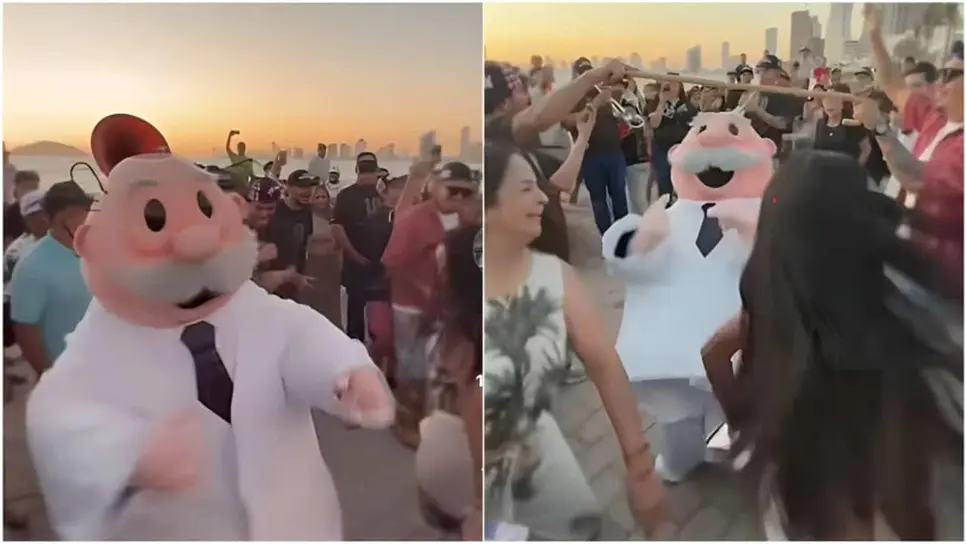 FOTO: Dr. Simi saca sus mejores pasos y baila en el Malecón de Mazatlán, sale regañado | VIDEO