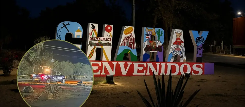 Asesinan a "El Chuta"; dejan su cuerpo en las letras de bienvenida de Charay, El Fuerte Asesinan a "El Chuta"; dejan su cuerpo en las letras de bienvenida de Charay, El Fuerte