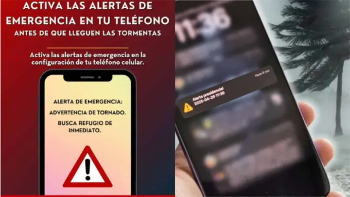 Alertas de hurac&aacute;n llegar&aacute;n a tu celular; Gobierno de M&eacute;xico activa este sistema de prevenci&oacute;n