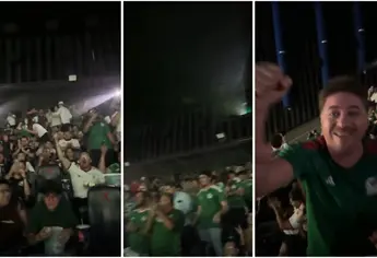 Así se celebró el primer gol de México desde un cine de Culiacán | VIDEO