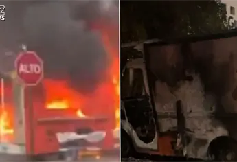 Voraz incendio consume icónico puesto de hot dogs en la colonia Mochicahui de Los Mochis