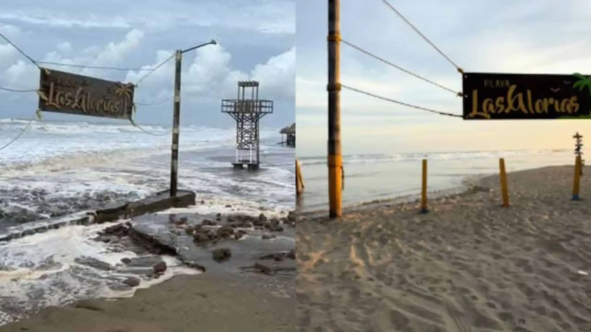 Playas de Guasave a las que NO puedes ingresar por el Mar de fondo Playas de Guasave a las que NO puedes ingresar por el Mar de fondo