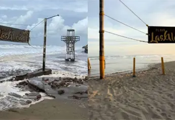 Playas de Guasave a las que NO puedes ingresar por el Mar de fondo