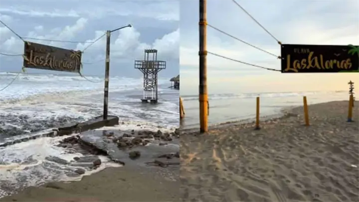 Playas de Guasave a las que NO puedes ingresar por el Mar de fondo Playas de Guasave a las que NO puedes ingresar por el Mar de fondo