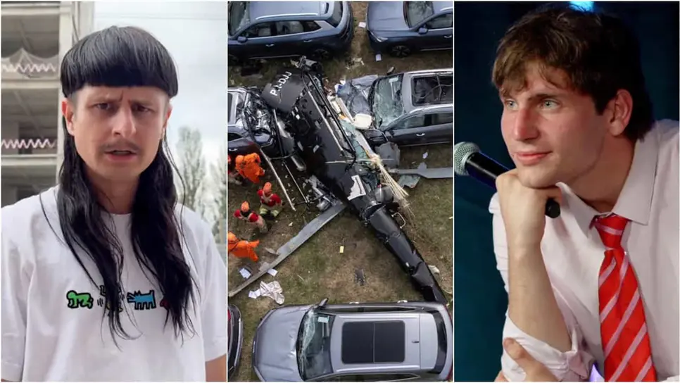 FOTO: Muere el cantante Oliver Tree y el youtuber Gaspi en un trágico accidente de helicóptero en Río de Janeiro